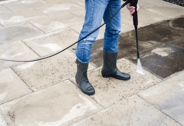 Cleaning Driveway Surface In Tralee, County Kerry